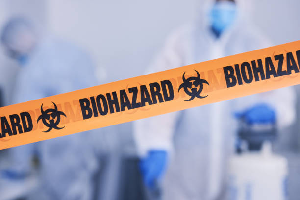 Professional Blood Cleanup technician working in Croydon, UT
